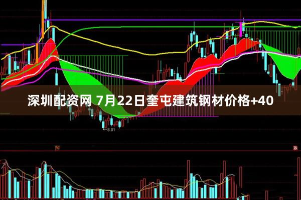 深圳配资网 7月22日奎屯建筑钢材价格+40