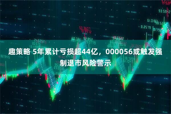 趣策略 5年累计亏损超44亿，000056或触发强制退市风险警示