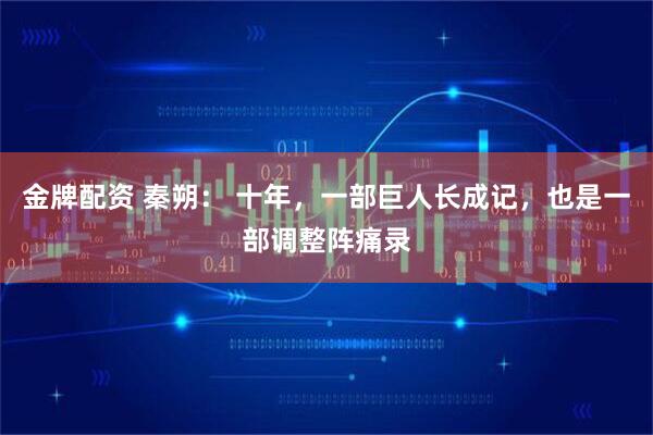 金牌配资 秦朔： 十年，一部巨人长成记，也是一部调整阵痛录
